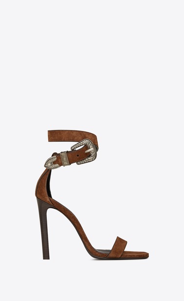 MICA Western sandals in suede